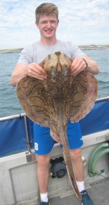 Undulate Ray, 13lb, August 2015